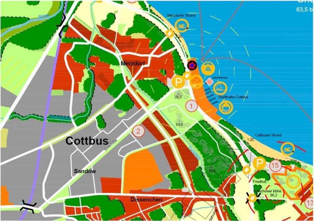 Zimmervermietung Cottbusser Ostsee Luaran gambar